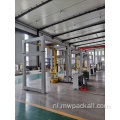 Intelligent automatisch online type roterende arm pallet wrapper